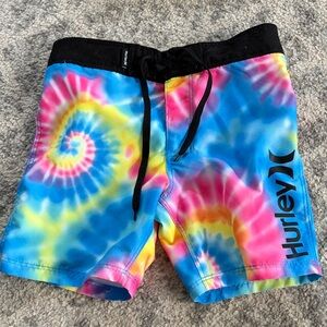 Hurley Multicolor Tie-Dye Swim Shorts